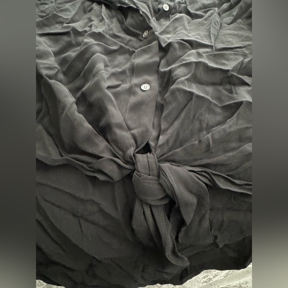 Babaton Black Button Down - image 4